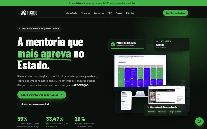 A versão Escura no computador
